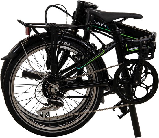 Vouwfiets 20 inch Mariner D8, zwart van Merkloos