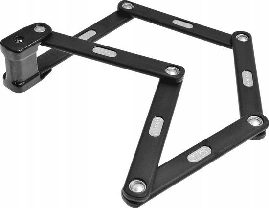 Vouwslot met opbergetui - Fietsslot van gehard staal - Veiligheidsniveau 8 - beste kwaliteit Fatbike slot van CycleRaptor