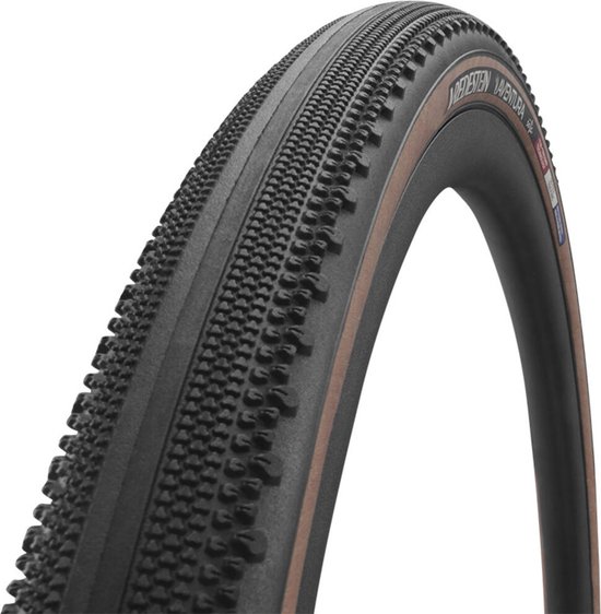 Vredestein Aventura Seta Tubeless 700 X 44 Gravelband Bruin 700 x 44 van Vredestein