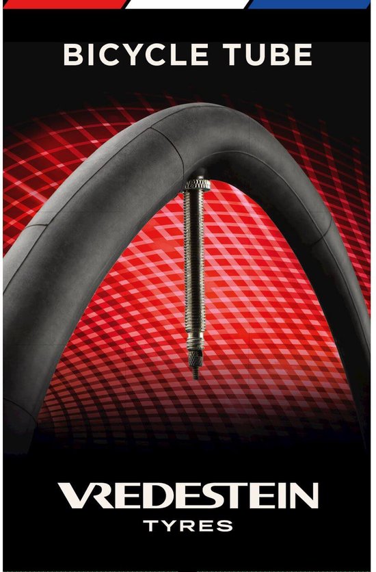 Vredestein Racefiets binnenband INNER TUBE BUTYL 18/28-622/630 50MM PRESTA Zwart -700x20C/700x28C