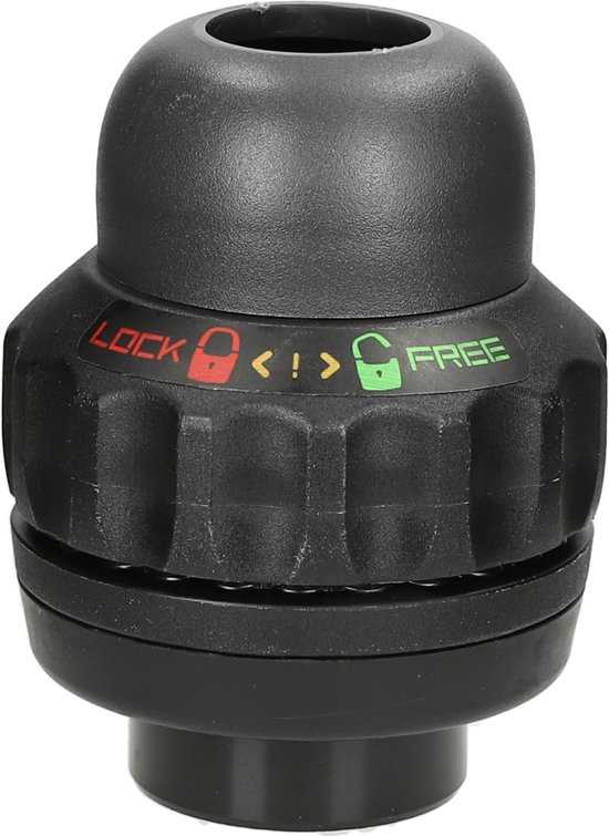 Vwp Balhoofdstel Met Geïntegreerd Stuurslot 1 Inch Zwart van Merkloos