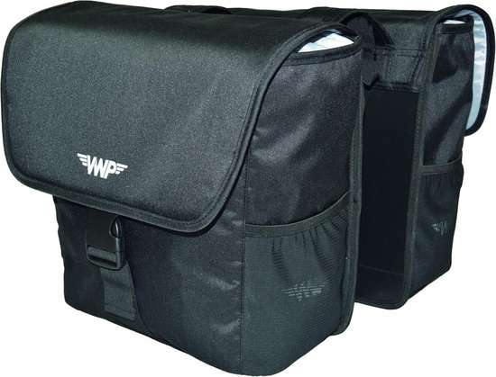 Vwp Dubbele Fietstas Go 32 Liter Zwart van VWP