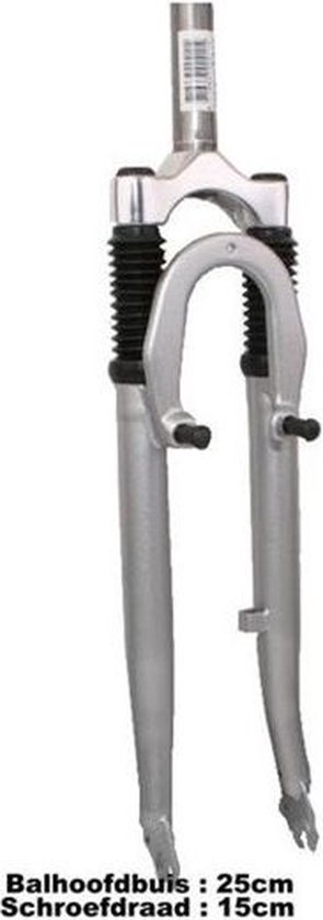 Vwp Voorvork Verend Met Draad 28 Inch Hydride 1 1/8 Inch van Merkloos