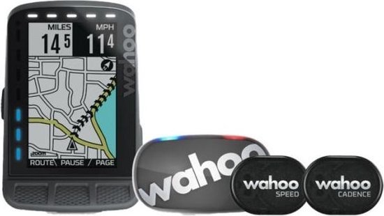 Wahoo Fitness Wahoo Elemnt ROAM GPS Fietscomputer Bundel