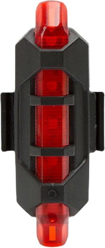 Waledano® Fiets Lamp - Fietsverlichting Set - Mountainbike Voor en Achter - Waterdicht - Oplaadbare USB Led Fietslamp - Rood