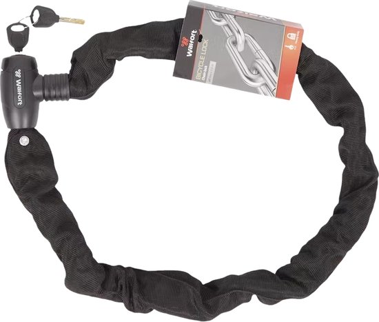 Walfort Kettingslot 120 cm - Inclusief 2 Sleuteltjes - Fietsslot - Scooterslot - Motorslot van Walfort
