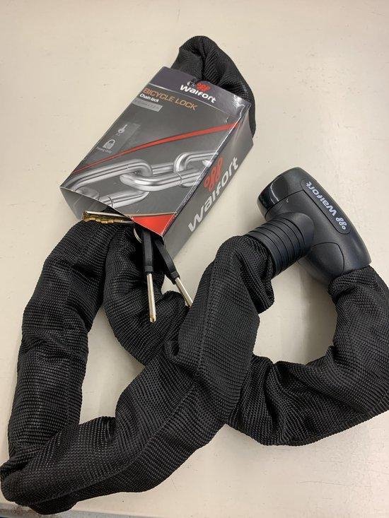 Walfort Kettingslot - Motorslot - Fietsbeveiliging - 120 cm - RVS van Walfort