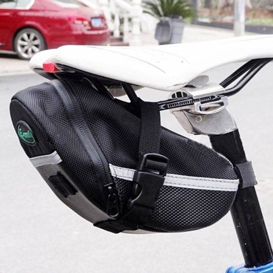 Waterbestendige Zadeltas voor Fiets - Racefiets, Mountainbike frame fietstas - fiets - MTB zadeltas van Merkloos