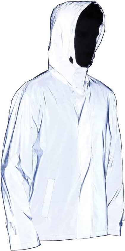 Waterdichte Windjack met Volledige Reflectie voor Heren - Outdoor, Hardlopen en Fietsen
