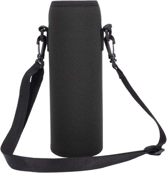 Waterflesdrager - Zwart - Thermische Houder voor Fitness en Buitensport