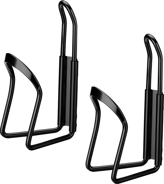 Waterfleshouders, Basic MTB-fiets Fietslegering Aluminium Lichtgewicht Waterfleshouderhouders Beugels (2-pack - Geboorde gaten vereist) van Amarine Made