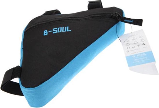 Waterproof Fiets Frame Tasje - Racefiets frametas - Fietstas Fietsframe Wielrennen - Driehoek Opberghoes - B-Soul (Blauw) - Waterafstotend van B-Soul