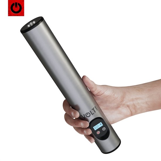 #WATT Elektrisch fietspomp met drukmeter - USB - autolader - 5 in 1 pomp