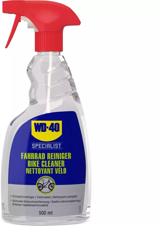 WD-40 Specialist® Bike Cleaner - 500ml - Krachtige Reiniger - Ontvetter - Verwijdert snel vuil, olie en modder van WD-40