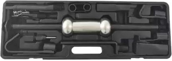 Weber Tools slagtrekker 4 kg met verschillende adapters - uitdeukset voor de meest gangbare carrosseriewerkzaamheden WT-665B van Weber