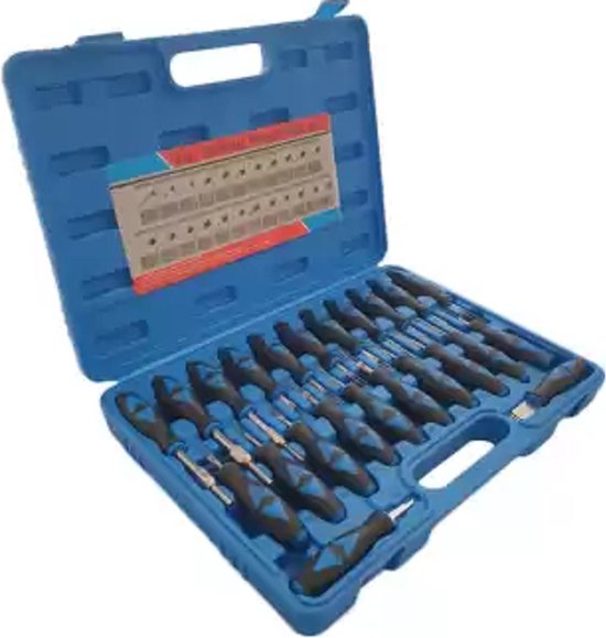 Weber Tools stekkertrekker set 23-Delig voor ABS, klimaat sensoren, radio’s, PDC, trekhaak modules, van Weber