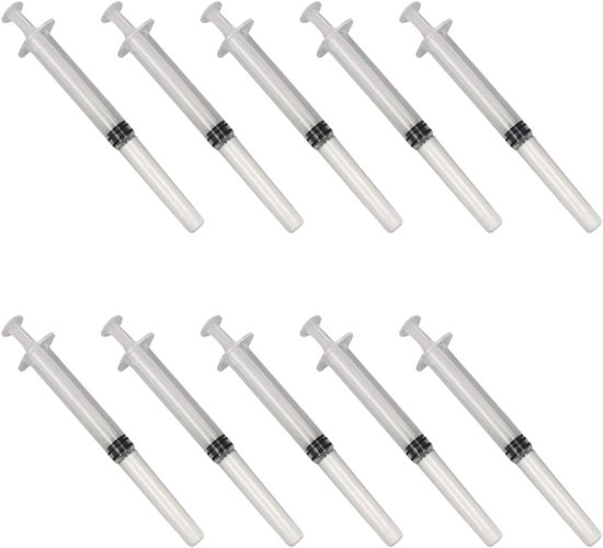 Wegwerp vaginale applicatoren - 10 stuks voor persoonlijk glijmiddelinjector - Vaginale shooter spuit - Gezondheidshulpmiddel enkel pakket