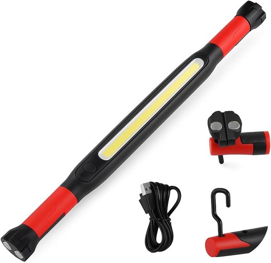 Werklamp - Oplaadbare LED Onder Motorkap Lamp - Werkbalk Licht voor Garage en Auto Reparatie - Mechanica Accessoire - 1 Stuk van Merkloos