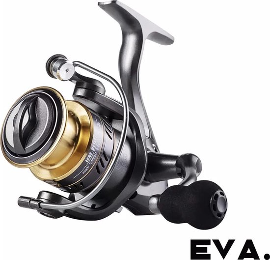 Werpmolen HM4000 - Molen - Karpermolen - Vismolen - Fishing reel - Spinning reel - Zeevissen hengelsport - Roofvis - Zoutwaterbestendig - Slip voorop - Kogellagers 3+1 - Gear-ratio 5.2:1 van Wansou