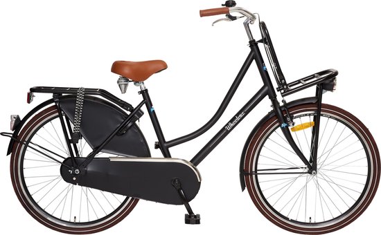 Wheelerz transportfiets 26 inch matzwart - unisex van Wheelerz