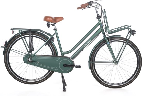 Wheelerz transportfiets -groen 57cm - rijklaar geleverd van Wheelerz