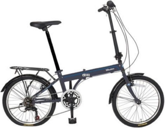 Wheelerz Vouwfiets - Fiets - 6 versnellingen - Antraciet - 20 Inch van Wheelerz