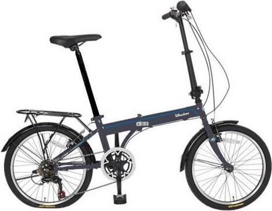 Wheelerz Vouwfiets - Fiets - Unisex - Antraciet - 20 Inch van Wheelerz