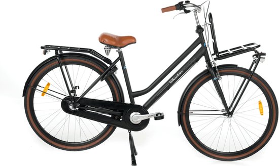 Wheelerz.nl transportfiets 28 inch 50cm matzwart | unisex van Wheelerz