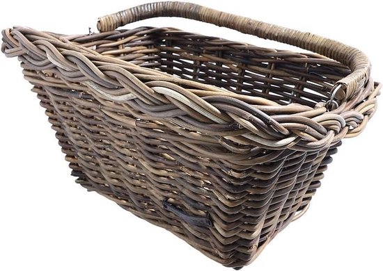 wicked mand aan stuur rechthoek bruin van Merkloos