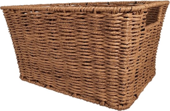 wicked seagrass kratmand kratmand donkerbruin van WICKED