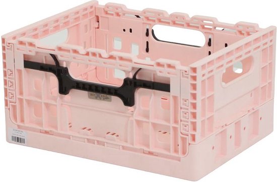 WICKED Smart Crate lichtroze met zwarte grepen van WICKED