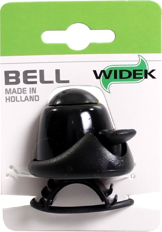 Widek Fietsbel Decibel Ii Aluminium 40 Mm Zwart van Widek