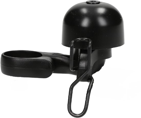 Widek Fietsbel met speciale beugel - all black - compact en duurzaam ontwerp van Widek