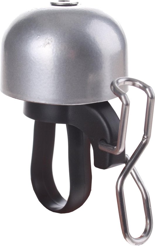 Widek Fietsbel Mini Paperclip Zilver 35 Mm van Merkloos