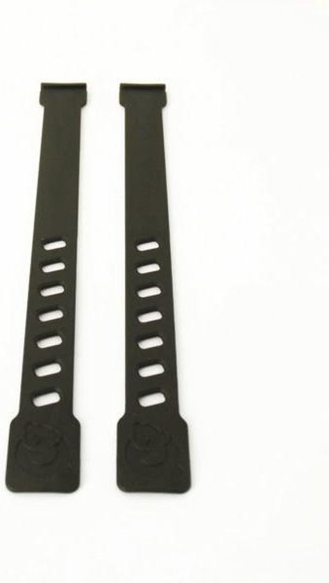 Widek - Qibbel Voetriempjes - Zwart van Widek