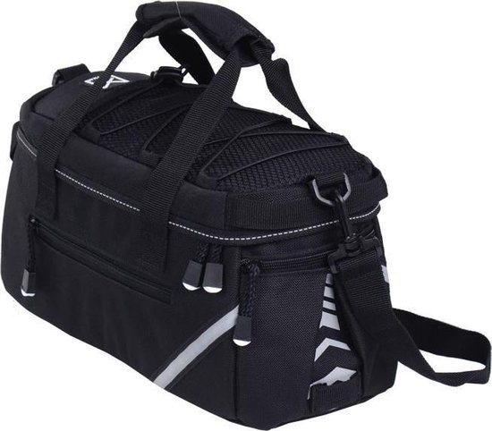Willex Bagagedragertas 1200 - Enkele Fietstas - 8 liter - Zwart van Willex