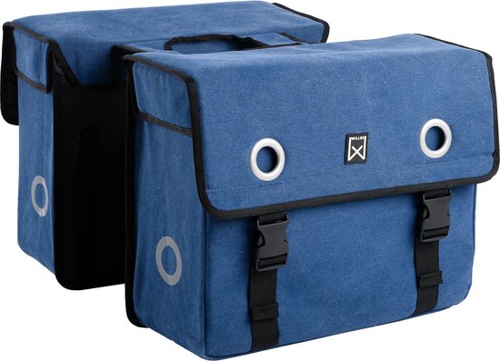 Willex Fietstas 40 L blauw van Willex