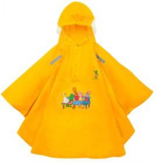 Willex poncho Kikker en Vriendjes geel 92/98 van Willex