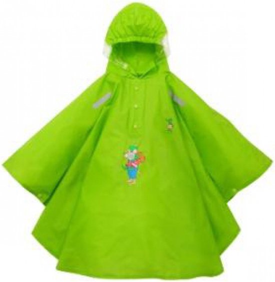 Willex poncho Kikker en Vriendjes groen 104/110 van Willex