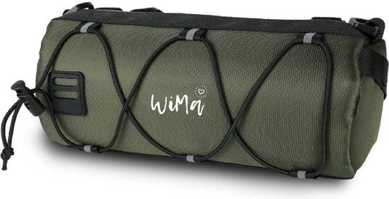 Wima - Bikebag Mont Ventoux - stuurtas - fietstas - frametas - met schouderriem van Wima