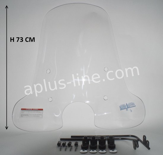 WINDSCHERM RETRO SCOOTER HOOG  AGM, BTC, IVA, FOSTI, Znen, Senzo, La souris, Benzhou | Gratis verzending! van AGM