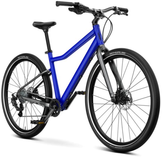 Woom Explore 6 26" Magnetic blue van Merkloos