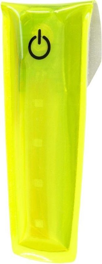 Wowow Multilight met rode leds - inclusief armband - geel van Wowo