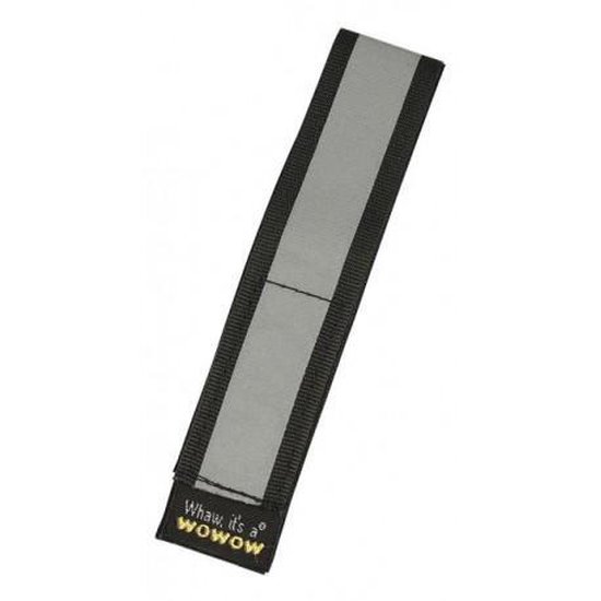 Wowow reflectie arm/beenband (zwart) - 2st van Wowo