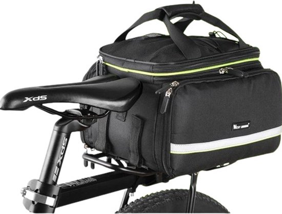 WoYoW® - Fietstas 3 in 1 waterdichte -Waterdichte Fietstas - Duurzaam en uitvouwbaar - Mountain Bike Ideaal voor Stads- en Bergtochten van WoYoW®