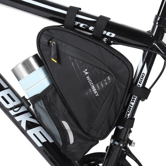 Wozinsky Fietstasje 1.5l onder frame van Wozinsky