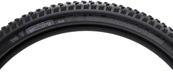 Wtb Peacekeeper Tcs Light Fast Rolling Tubeless 29´´ X 2.4 Mtb-band Zwart 29´´ x 2.4 van Merkloos
