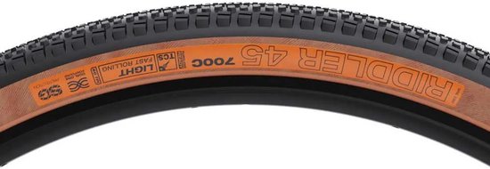 Wtb Riddler Tcs Light Sg Fast Rolling 60tpi Tubeless 700 X 45 Gravelband Bruin 700 x 45