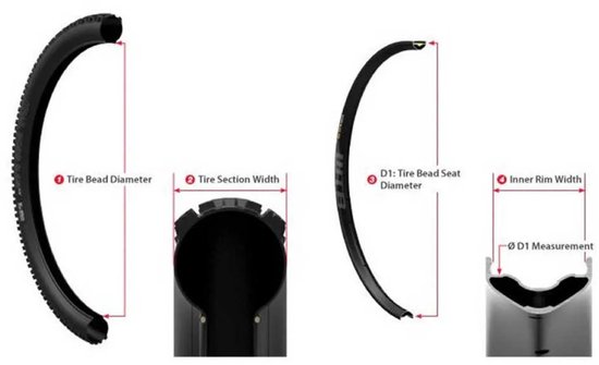 Wtb Rim Kom Tough Tcs Black - 29 - 30 van Merkloos