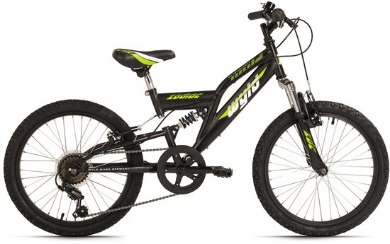 Wyld Fiets WYLD kindermountainbike Volledig 20'' Zodiac 18 versnellingen RH 31 cm zwart van Wyld